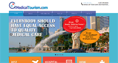 Desktop Screenshot of gmedicaltourism.com